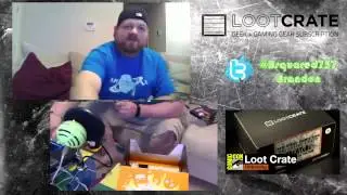 SDCC 2015 Exclusive LootCrate unboxing!!