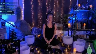 Sound Bath singing bowls for relaxation live streamed