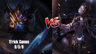 1Trick Games | Zed VS Orianna | Ranked Gameplay / 1Trick Games | Зед VS Орианна | Ранкед Геймплей