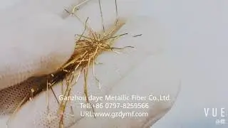 Copper Coated Micro steel Fiber C-GSF 0325