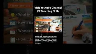 Lesson Planning Basics | Why Every Teacher Needs a Lesson Plan | Teacher Training Session