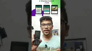 JioPhone Whatsapp Voice Call New Feature | Kai OS Whatsapp Voice call Update | TechVisor #shorts