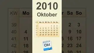 Kalender Oktober 2010