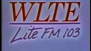 WLTE - Lite FM 103 Radio Station Commercial #2 (1993)