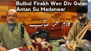 Bulbul firakh wen Div Gulan Aantan Su Madanwar | Nyameh Soab |  Hameed Teeli  | Kashmiri Sufi Music