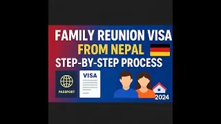 Family Reunion Visa Germany from Nepal 🇩🇪 | Step-by-Step Guide #GermanyVisa #nepaliingermany