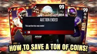 HOW TO SAVE A TON OF COINS! EASY COIN MAKING TIP! | MADDEN 17 ULTIMATE TEAM