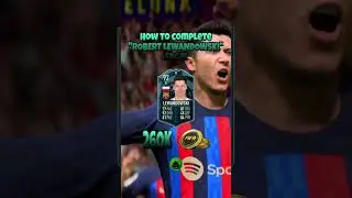 ROBERT LEWANDOWSKI- SBC SOLUTION!!! FIFA 23