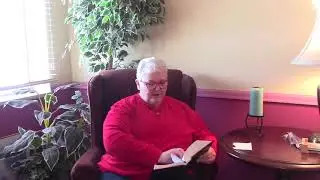 Lois Robbins reading scripture