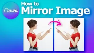 How to mirror image in Canva