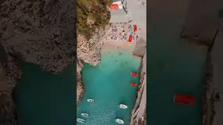 Porto Vromi Beach | Aerial #shorts