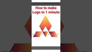 How to make Logo in 1 Minute #logodesign #logo #logos #logomaker #shorts #ytshorts #trending #666