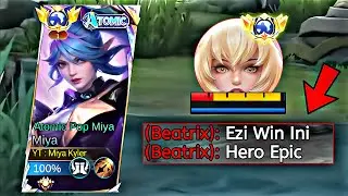 CARA ROTASI MIYA KETIKA DI LOCK HERO BEATRIX‼️CARA LANING FASE MIYA KETIKA MELAWAN BEATRIX #mlbb