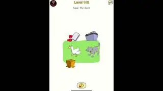 Brain Dop Erase One Part: Save The Duck Gameplay #sssbgames