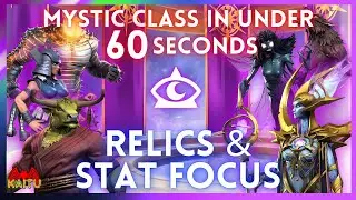 BEST STAT FOCUS AND RELICS FOR ALL MYSTIC CHAMPIONS IN UNDER 60 SECONDS