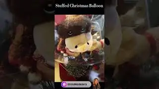 Stuffed Christmas Balloon #christmas #balloon #crafts #balloon decoration