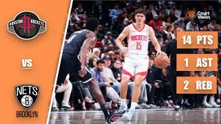 Reed Sheppard - 14 Points, 3 Blocks, 1 Assist vs Nets - 2025-26 Regular Season