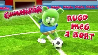 Gummib&auml;r RUGD MEG A B&Ouml;RT (FUTIBALL) World Cup Soccer/Football Song Hungarian Gummy Bear Gumimaci