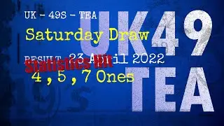 UK49s TEA | Math teacher tell you winning numbers of Apr 23