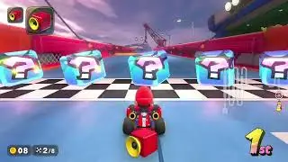Mario Kart World Custom Items Mode #16 - Super Horn Only