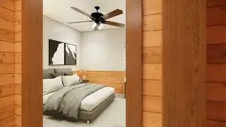 This is a virtual rendering based on the floor plan. It shows potential for updates and furnishings.