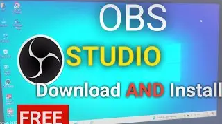 FREE SCREEN RECORDER DOWNLOAD AND INSTALL OBS Studio 32.0.2 On Windows 10,11(2025) New