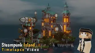Steampunk Island | Minecraft Timelapse