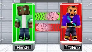 INTERCAMBIAMOS los CUERPOS en MINECRAFT! 🧠😱 MINECRAFT ALEATORIO