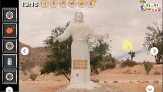 Escape From Desert Christ Park Palm Springs - walkthrough EightGames..