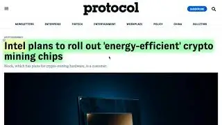 Crypto news №122. Intel Announces Crypto Mining Chips
