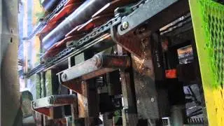 Lumber Fence converted from pneumatic to electric linear with servo control 1