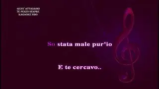 Giusy Attanasio Te  penzo sempre con la voce di Fabrizio Ferri karaoke nibo