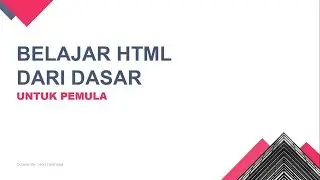 HTML UNTUK PEMULA (1) Pendahuluan