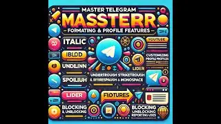 Master Telegram Formatting & Profile Features: Italic, Bold, Block & More!