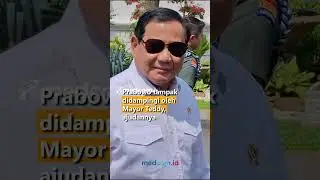 PRABOWO TEMUI PRESIDEN JOKOWI, LAPORKAN PERKEMBANGAN SITUASI GLOBAL