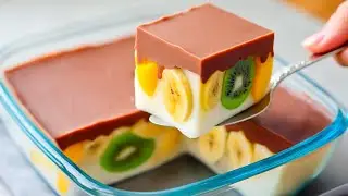 Десерт просто бомба! 5 минут! Без сахара! Без муки! Никакой выпечки! Быстро и вкусно!