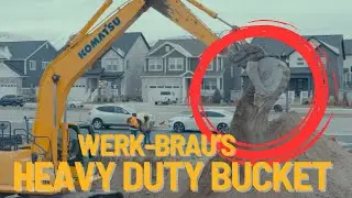 Komatsu PC210 + Werk-Brau's Heavy Duty Bucket | Highlight Reel
