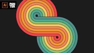 How to Design Number 8 | Illustrator Tutorial