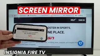 Insignia Fire TV : How to Screen Mirror iPhone & iPad