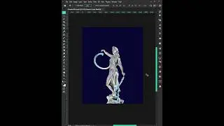 Chrome Effect Photoshop Tutorial #shorts
