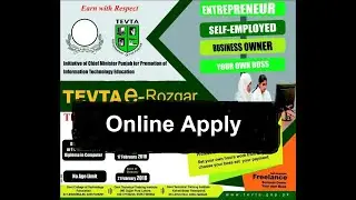 How to Apply Online on TEVTA E-LEARNING Program ||High End Courses|| Free Online Courses in Pakistan