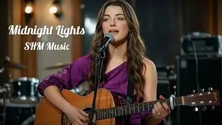 Midnight Lights- SHM Music #MidnightLight #SHMMusic #NightVibes #ChillMusic #lyricsvideo 