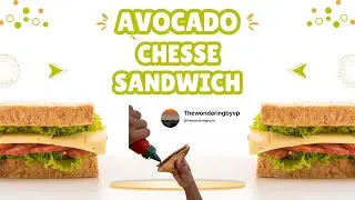 Vlog #3 | Avocado Cheese Sandwich with Tomato & Cucumber 🥑🧀