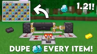 Minecraft NEW  Duplication Glitch Bedrock Edition 1.21+