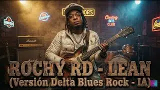 ROCHY RD - LEAN (Versión Delta Blues Rock - IA) 🔥🎶