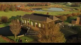 Een vlucht naar Poldermuseum / Het Oude Gemaal te Heerhugowaard langs Huygendijk / Park van Luna