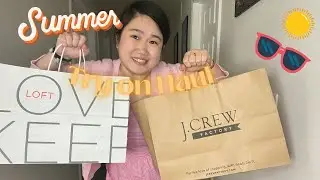 Summer Try On Haul-J.Crew, Loft, Vineyard Vines|MZLmeetslife