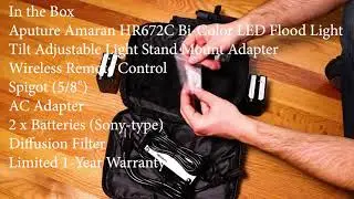 Aputure Amaran HR672C Unboxing