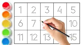Fun Number World 🌈 | Smart Counting for Kids 2025