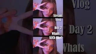 Streaming on KICK, worth? Day 2 vlog #streamer #bts